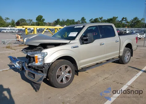 2018 Ford F-150 Xlt из США, поврежденный, VIN 1FTEW1C51JFC43753